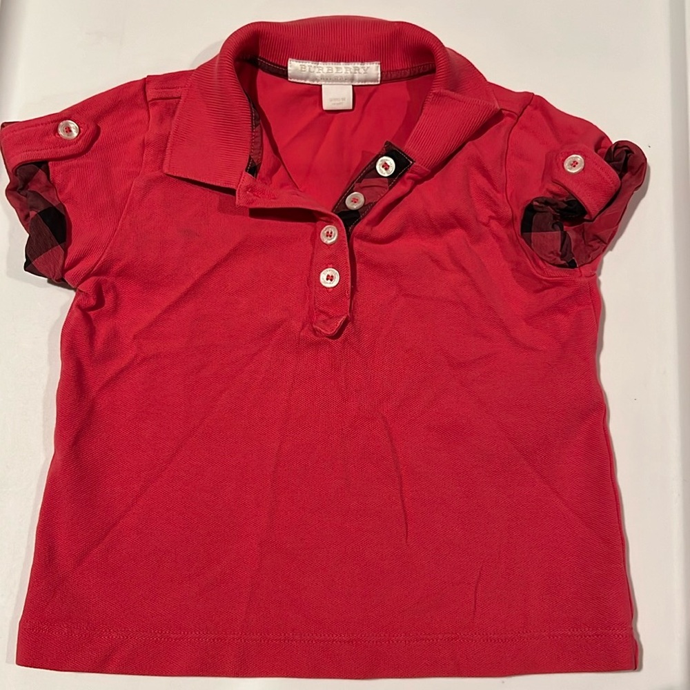 Toddler Burberry Polo